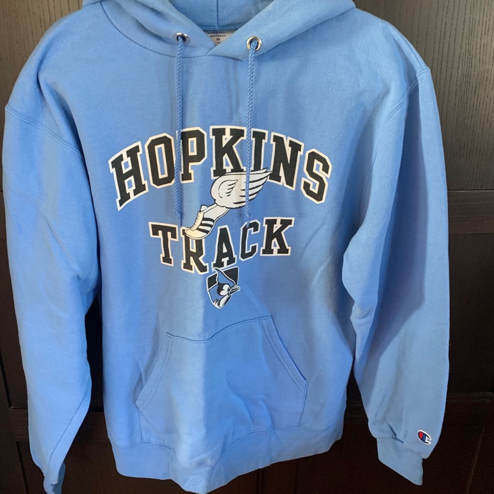 Johns Hopkins Track&Field Hoodie | Champion | M